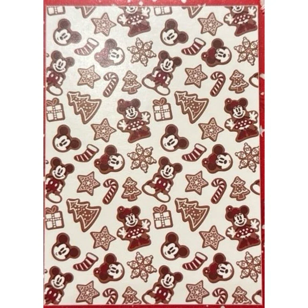 Disney Mickey and Minnie Mouse Gingerbread Christmas Throw Blanket